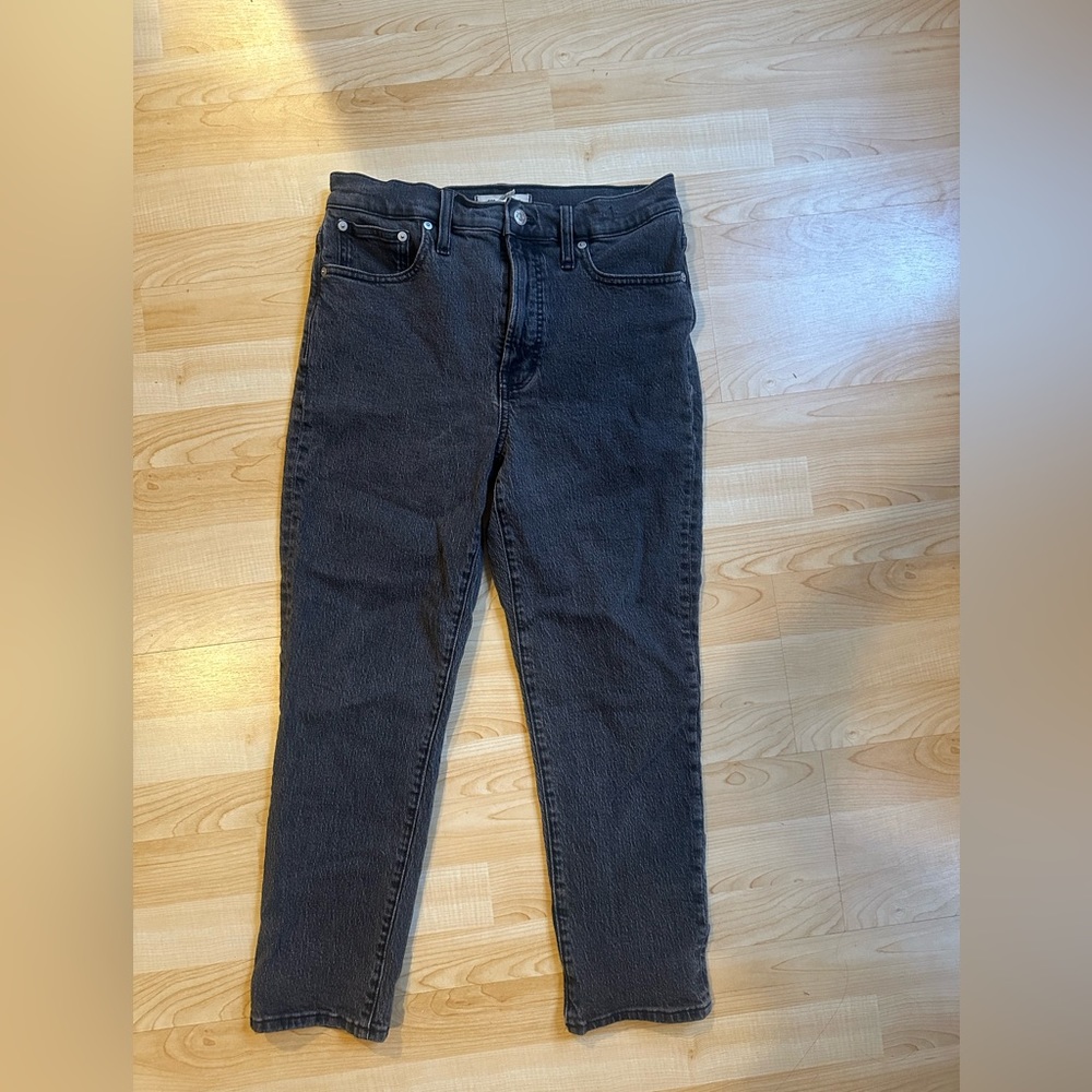 Madewell black perfect vintage jeans 28P